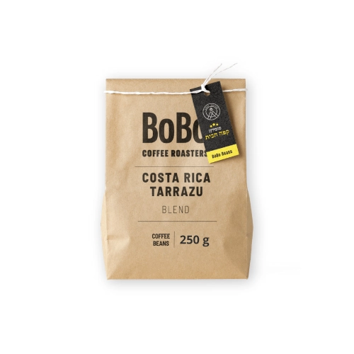 פולי קפה BoBo פרימיום COSTA RICA TARRAZU (250g)
